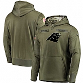 Nike Panthers Olive Salute To Service Men's Pullove Hoodie,baseball caps,new era cap wholesale,wholesale hats
